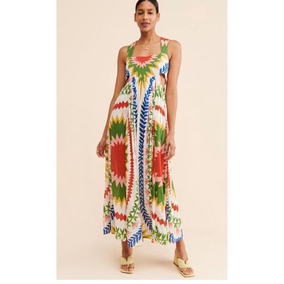 New João Incerti for Anthropologie Bandeau Dress Size L - Picture 1 of 10